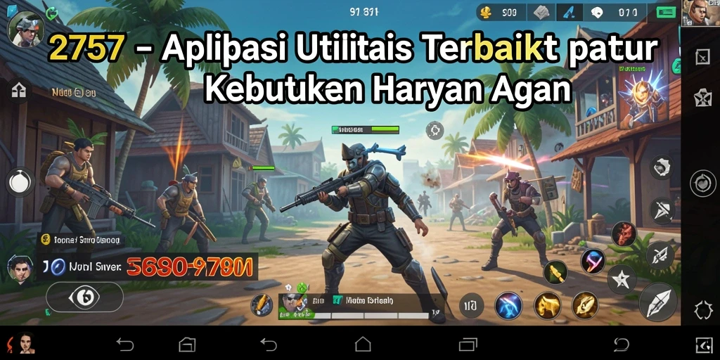 Screenshot dari aplikasi 2757 yang menunjukkan antarmuka pengguna yang ramah.
