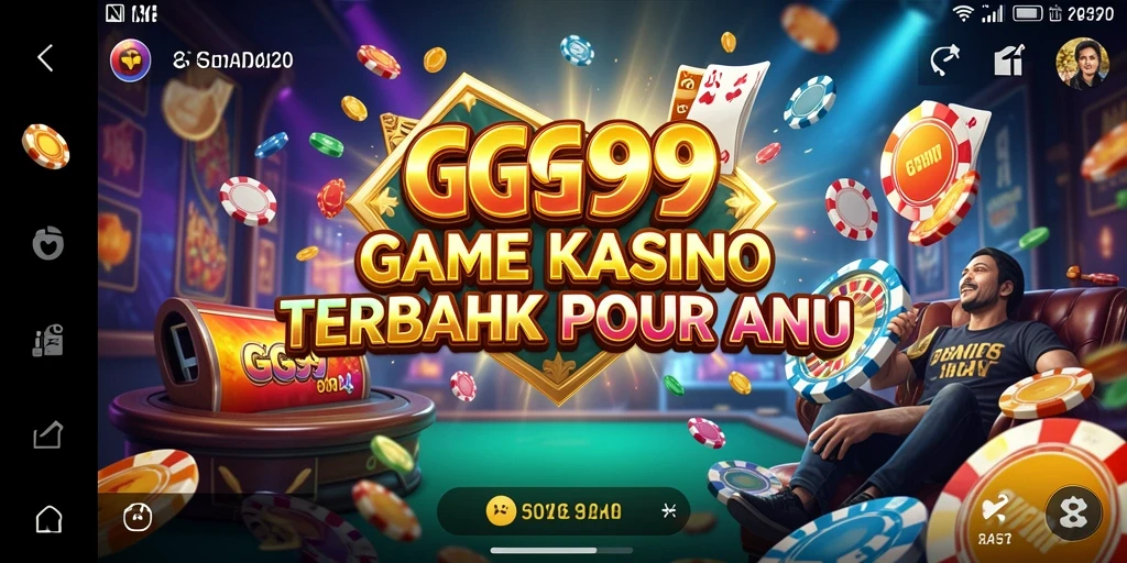 Screenshot GG99 menampilkan aksi seru permainan Kasino yang memikat.