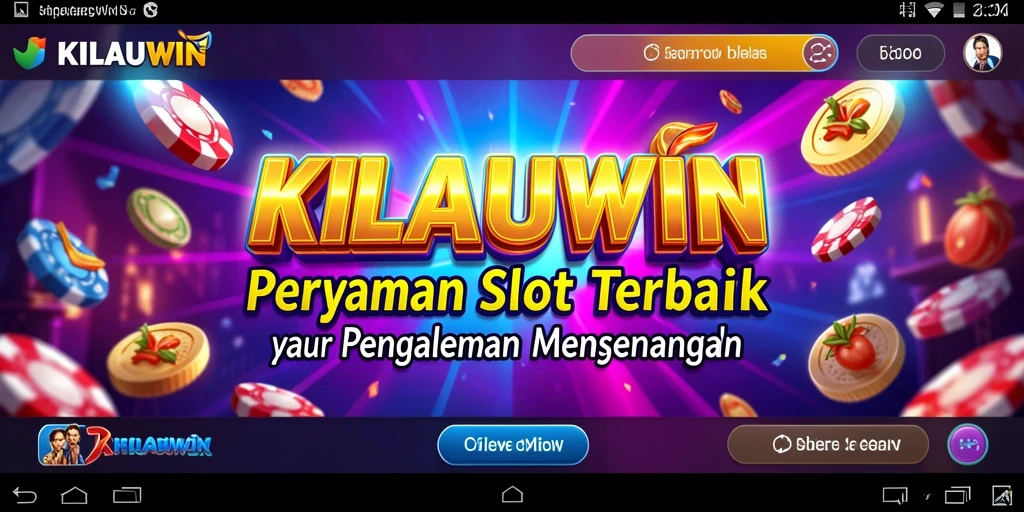 Tampilan gameplay Slot KILAUWIN yang menarik dan interaktif.