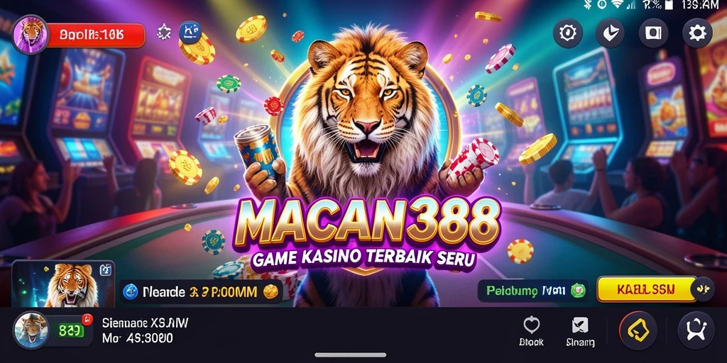Tampilan menarik dari gameplay Kasino di MACAN388.