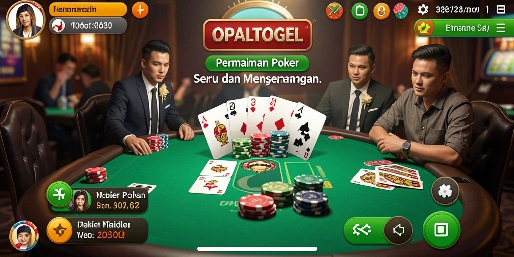 Screenshot menampilkan gameplay OPALTOGEL yang seru dan interaktif.