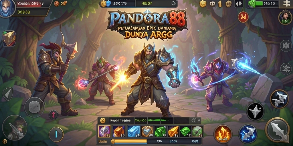 Tampilan gameplay seru dari PANDORA88 dalam aksi ARPG.