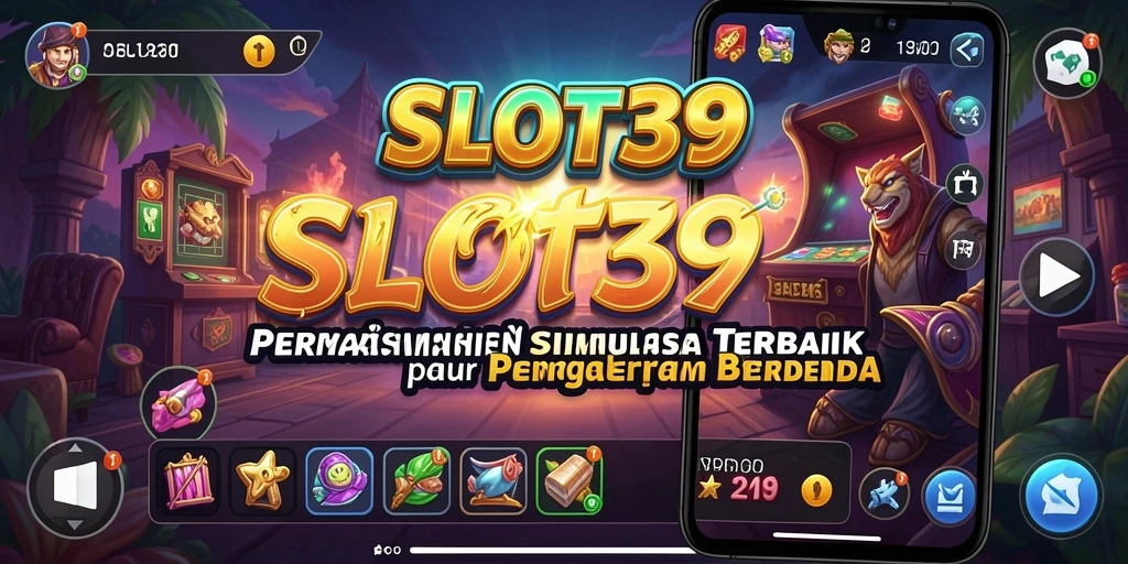 Gameplay menarik dari SLOT39 dengan variasi mesin slot yang kaya.